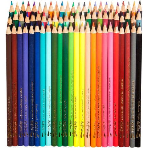 Cra-Z-Art Colored Pencils, 72 Assorted Lead and Barrel Colors, 72/Box