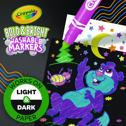 Crayola Bright/Bold Broad Line Markers