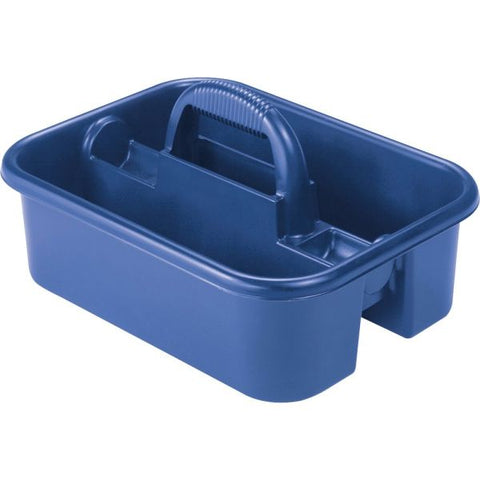 Akro Mils 18" Storage Tote Caddy, Medium Size, Blue