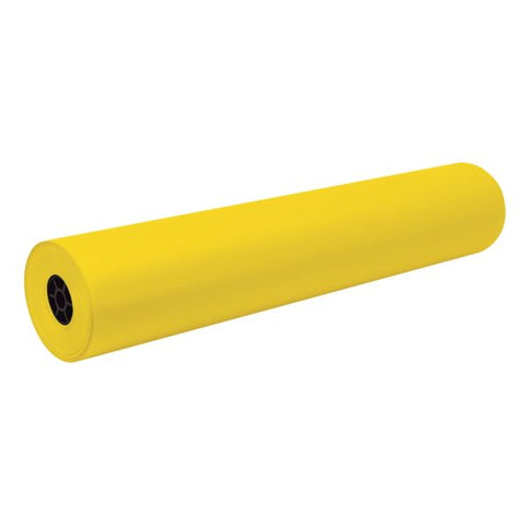 Pacon Decorol Flame-Retardant Paper Roll, 36" x 1000', Yellow