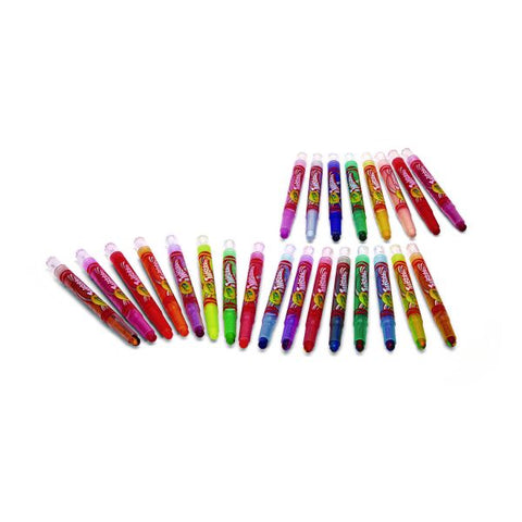 Crayola Twistables Mini Crayons, Fun Effects, Assorted, 24/Pack