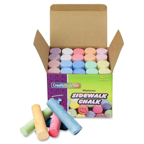 Creativity Street Tub of Sidewalk Chalk