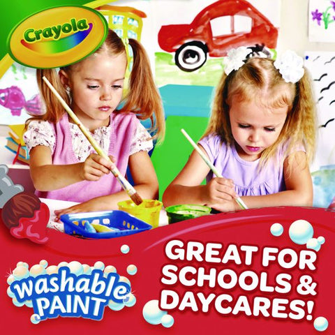 Crayola Washable Paint, Blue, 16 Oz