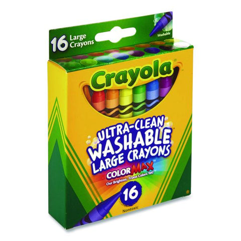 Crayola Ultra-Clean Washable Large Crayons