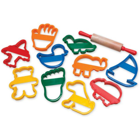 Creativity Street Clay Cutter Set - Clay Craft - 11 Piece(s) - 1 Set