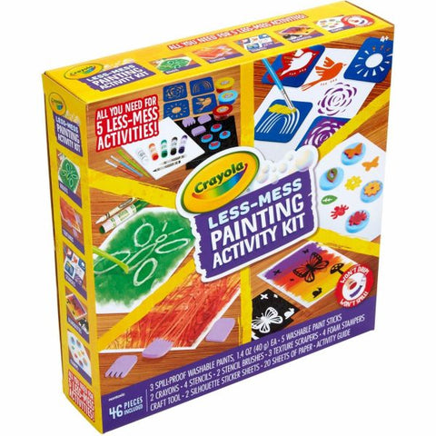 Crayola Less Mess Paint Set