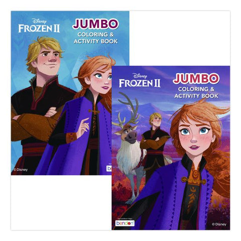 Disney Frozen 2 Jumbo Coloring and Activity Book, 10.75 x 7.75, 64 Pages