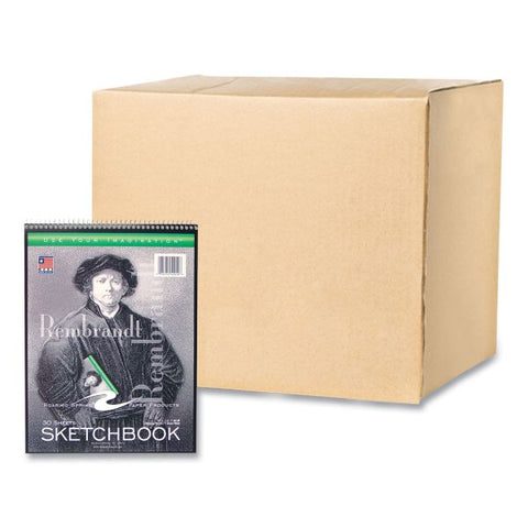 Roaring Spring Sketch Pad, Unruled, Rembrandt Photography Cover, (30) 9 x 12 Sheets,12/Carton