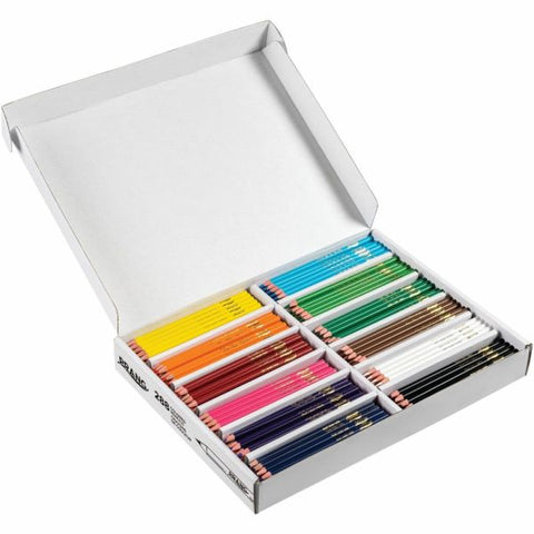 Prang Color Pencils, Master Pack, 3.3 mm, Pack Of 288