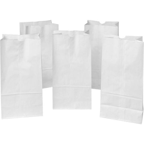 Pacon White Bags, Pack Of 100