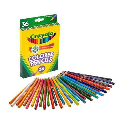 Crayola Colored Pencils, Set Of 36 Colors