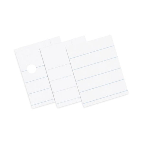 Pacon Composition Paper, Unpunched, 3/8" Rule, 8 1/2" x 11", White, Pack Of 500 Sheets