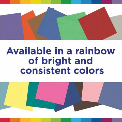 Prang SunWorks Construction Paper, 50 lb Text Weight, 9 x 12, Sky Blue, 50/Pack