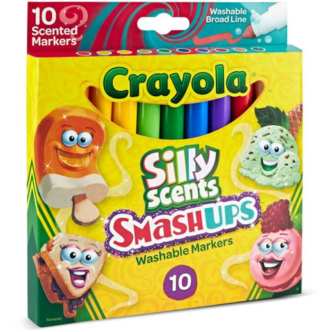 Crayola Silly Scents Slim Scented Washable Markers