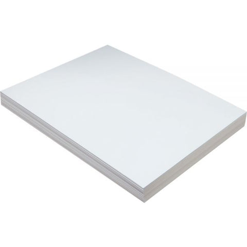 Pacon Medium Weight Tagboard, 12 x 9, White, 100/Pack