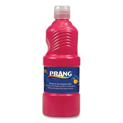 Prang Ready-to-Use Tempera Paint, Magenta, 16 oz Dispenser-Cap Bottle