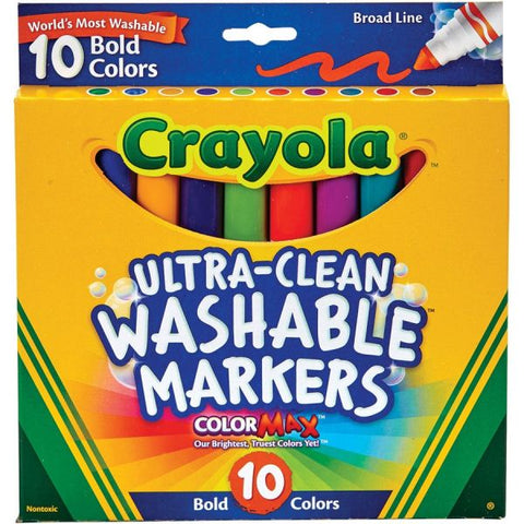 Crayola Bold Colors Washable Markers