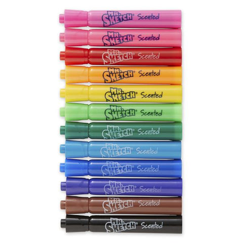 Mr. Sketch Scented Markers, Class Pack, Assorted Colors, Pack Of 192