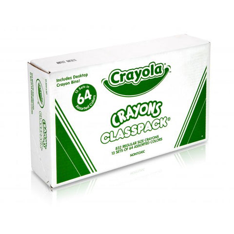 Crayola 64-Color Crayon Classpack