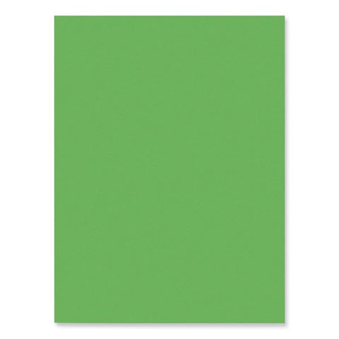 Prang SunWorks Construction Paper, 50 lb Text Weight, 9 x 12, Bright Green, 50/Pack