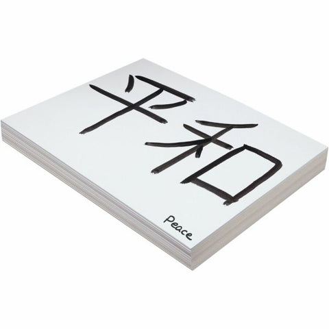 Pacon Tag Board, 9" x 12", 128 Lb, White, Pack Of 100