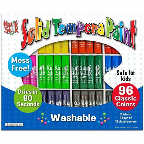 Kwik Stix Kwik Stix 96-Piece Tempera Paint Sticks