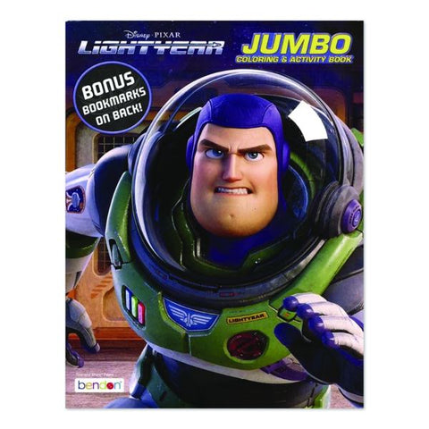 Disney Pixar Lightyear Jumbo Coloring and Activity Book, 10.75 x 7.75, 64 Pages