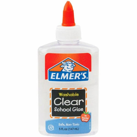 Elmer's Clear Washable School Glue, 5 Oz.