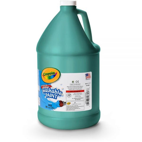 Crayola Washable Paint, Green, Gallon