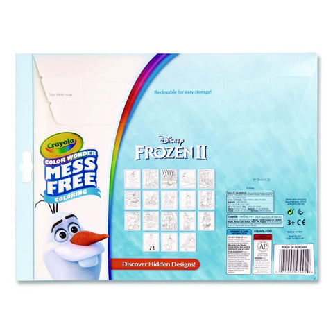 Crayola Disney Frozen 2 Color Wonder Kit, (18) Coloring Pages, (5) Frozen 2 Collection Markers