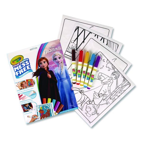 Crayola Disney Frozen 2 Color Wonder Kit, (18) Coloring Pages, (5) Frozen 2 Collection Markers