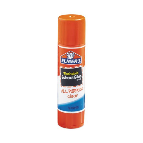 Elmer's Washable School Glue Sticks, 0.24 Oz, Pack Of 4