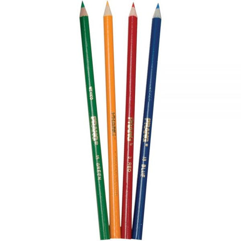 Prang Colored Pencil Sets, 3.3 mm, 2B, Assorted Lead and Barrel Colors, 50/Pack