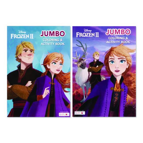 Disney Frozen 2 Jumbo Coloring and Activity Book, 10.75 x 7.75, 64 Pages