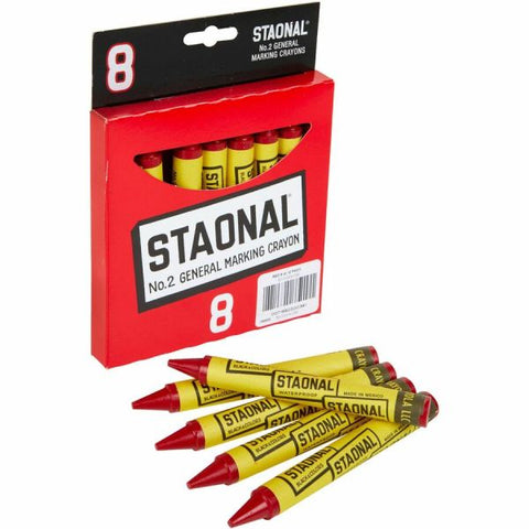 Crayola No. 2 Staonal Marking Wax Crayons